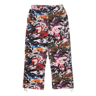 A Bathing Ape Hybrid Camo Ape Face Logo Relaxed Fit Sweatpants Multicolor 0ZXPTM316521RMLX