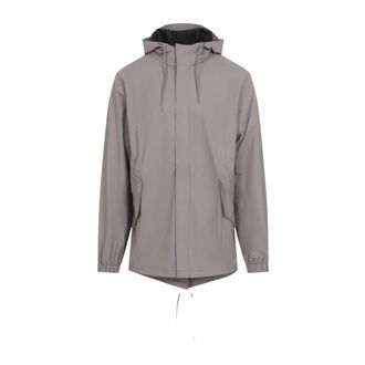Rains Giacca a coda di pesce - - Jackets - Uomo - Grigio - L