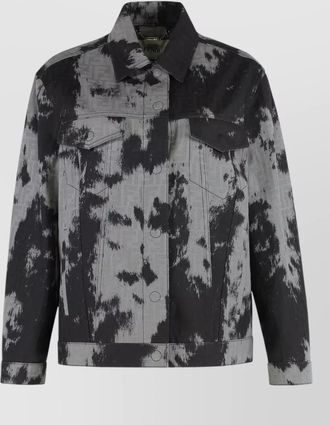 Fendi denim oversized jacket