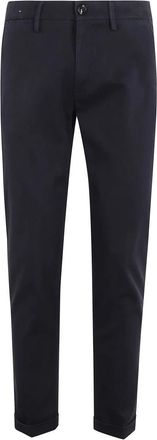Re-hash Donkerblauwe Mucha Broek - Heren - Chinos - Blauw - W31 - Katoen - Broeken