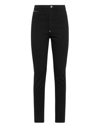 Philipp Plein Super Hoge Taille Jegging Hexagon