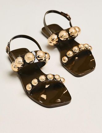 Jeffrey Campbell Gum Drop Studded Jelly Sandals