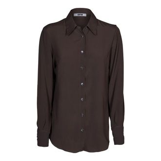 Mauro Grifoni Shirts, female, Brown, 2XS, Shirts