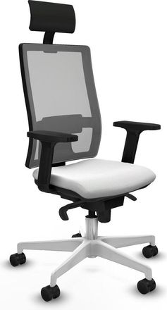 Piqueras y Crespo Sedia Da Ufficio Horna Piqueras Y Crespo 2d026n1 Bianco