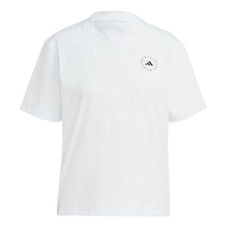 adidas (WMNS) adidas by Stella McCartney TrueCasuals Regular Sportswear T-Shirts White HR9167