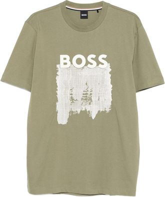 HUGO BOSS Logo-print Cotton T-shirt