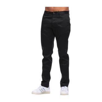 Nine In The Morning Chinos, male, Black, Size: XL Slim Chino Trousers