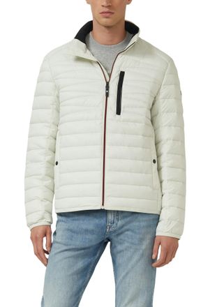 s.Oliver Steppjacke S.OLIVER, Herren, Gr. 3XL, ecru, Web, Obermaterial: 100% Polyester, unifarben, normal h&uuml;ftbedeckend, Rundhals, elastischer Bund, Jacken Ste