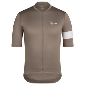 Rapha Core Jersey Velotrikot f&uuml;r Herren | braun