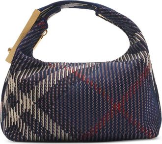 Burberry Borsa tote Peg mini - Blu