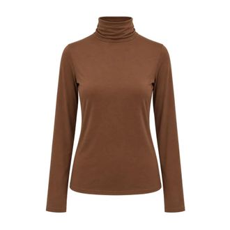 Seventy Jersey de cuello alto - Knitwear - Mujer - Marr&oacute;n - XL
