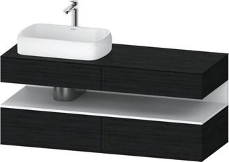 Duravit Qatego Consola Mueble Bajo Lavabo, 2 Extensiones, 2 - Duravit