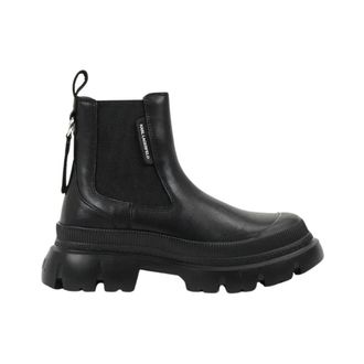 Karl Lagerfeld Trekka Chelsea Boot - Dames - Schoenen - Zwart - Maat: 39 EU Leer