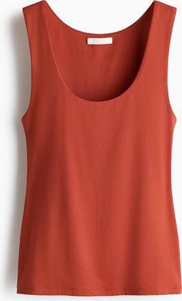 H&M Tanktop aus Mikrofaser - Orange