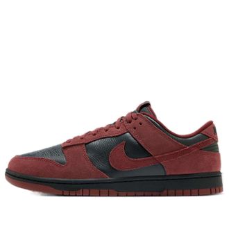 Nike Dunk Low Retro SE Black Dark Team Red FQ8249-002