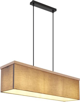 Globo Lighting L&aacute;mpara Colgante - Ossi - Gris - Metal - Gran L&aacute;mpara De - Globo