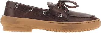 Miu Miu Leather boat shoes Woman 36+