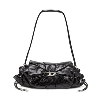 Diesel Dames, Tassen, Zwart, Maat: ONE Size Leer