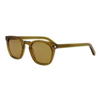 Saint Laurent SL 28 Zonnebril - unisex - Accessoires - Bruin - Maat: 49 MM Nylon