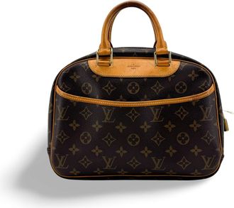 Louis Vuitton Trouville Monogram Canvas Brown Canvas Handbag (Pre-Owned)