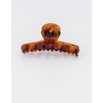 Alexandre de Paris Raspail Medium Acetate Hair Clip in Tortoiseshell at Nordstrom