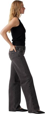 Levi's Damesjeans met wijde pijpen en lage taille (Wens mij succes)