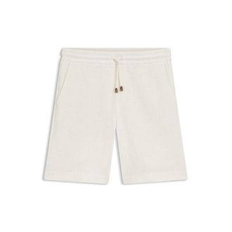 BOSS Shorts in Italian-made cotton and linen