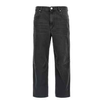 Isabel Marant Dames, Jeans, Zwart, Maat: 2XS Katoen