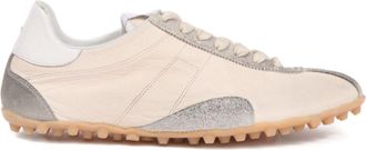 Maison Margiela Beige Lace-up Sneakers