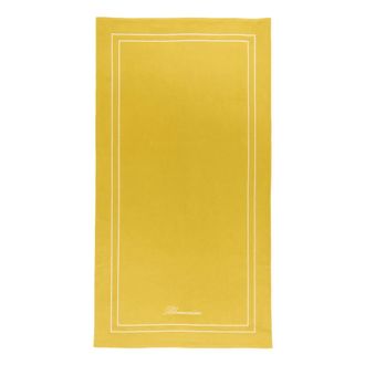 Blumarine Home, Dames, Geel, ONE Size, Gele Seawear Handdoek Spons