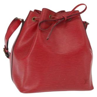 Louis Vuitton Bolso Bucket Vintage Pre-owned - Pre-owned - Mujer - Rojo - ONE SIZE
