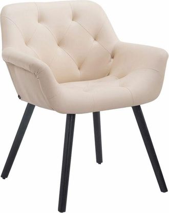 Clp Silla de Comedor Cassidy Crema Negro