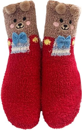 Generic Thermal Socks Christmas - Ladies Novelty Fun Socks Women Christmas Stocking Fillers Knitting Wool Socks Thermal Dog Cat Socks Secret Santa Xmas Gifts 