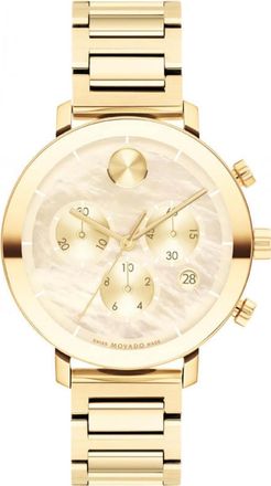 Movado Womens 3600788 Ladies Bold Evolution Watch - Gold - One Size