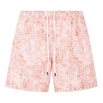 Fedeli Beachwear, male, Pink, Size: 2XL Beach Shorts