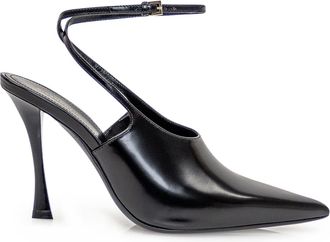 Givenchy Show Leather Pointy-toe Slingback
