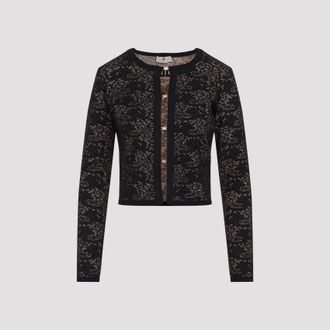 Elisabetta Franchi gebreid kanten vest