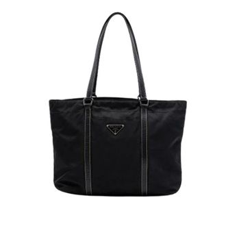 Prada Pre-owned Tote Bags, female, Black, Size: ONE SIZE Pre-owned Vintage Tote Bag