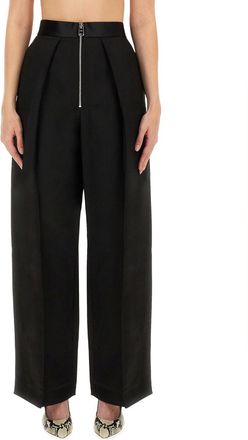 Khaite Womens Pants The Marine - Black viscose - Size EU 34 (Womens)