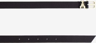 Patrizia Pepe Cintura in pelle black / light gold