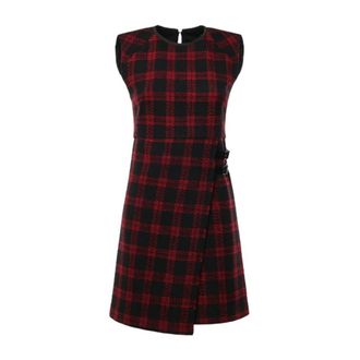Pinko Pinko - Amaranda Mini Jurk - Dames - Jurken - Veelkleurig - Maat: XS Wol