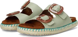 Eric Michael Evelyn Womens Shoes Green : EU 40 (US Womens 9.5-10) M (B), Leather
