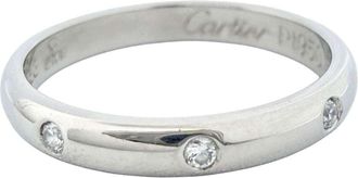 Cartier Platinum 950 Band Ring (Pre-Owned)