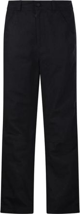 Moncler Rechte broek - Heren - Broeken - Zwart - Maat: XL Katoen