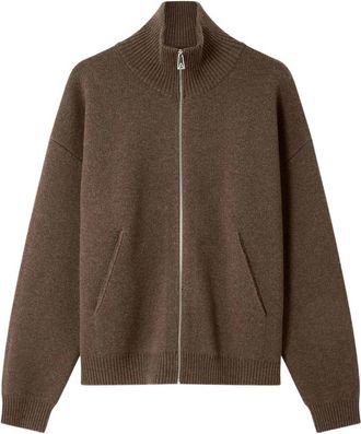 Axel Arigato Core Zipped High-neck Cardigan