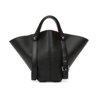 Maison Margiela Tassen, Dames, Zwart, ONE Size, Leer, Dress-Age Kleine Handtas