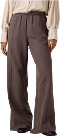 Access Fashion Access Fashion, Broeken, Dames, Bruin, L, Polyester, Dames Broeken D54-5043-387