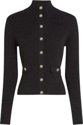 Karl Lagerfeld Gebreid Vest - Dames - Vesten - Zwart - M - Truien & Vesten