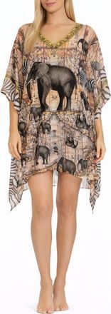 Ranee&rsquo;s Short Poncho in Brown at Nordstrom Rack