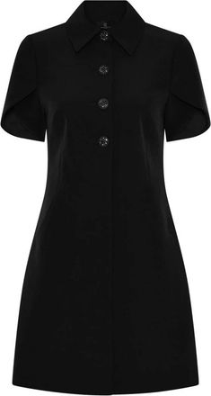 Bruuns Bazaar Ruby Sus BBZendia dress - Dames - Shirt Kleedjes - Zwart - M - Leer - Kleedjes